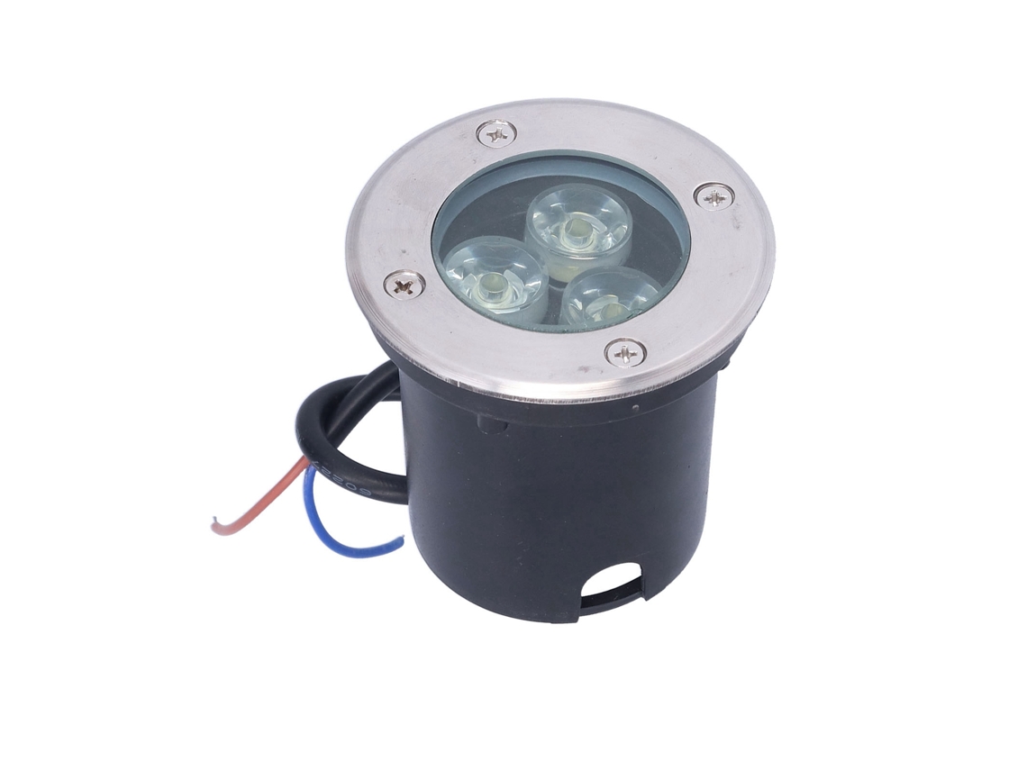 Luminaria Led Subterránea Impermeable Ip67 Para Exteriores, De Acero Inoxidable, 24 V, Para Plazas, Parques Y Senderos.