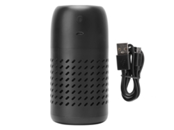 Purificador De Aire Portátil Con Iones Negativos Para El Hogar, La Oficina Y Habitaciones Pequeñas Q9 Negro