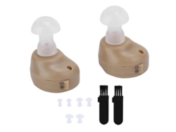 Aparelho De Audição Dual Profundo No Canal Amplificador De Som Mini Compacto Para Idosos Surdez Com Redução De Ruído