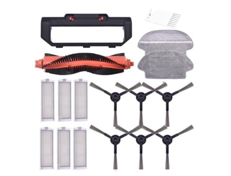 Fregona con filtro de Cepillo Lateral de rodillo para Xiaomi Lds Mijia Mi Robot aspiradora Styj02Ym/Viomi V2 Conga 3490 3290 3690, accesorios