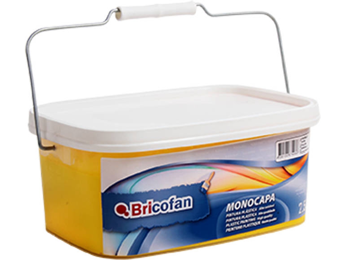 Pintura Plástica Monocapa COFAN Amarillo (2.5 L)