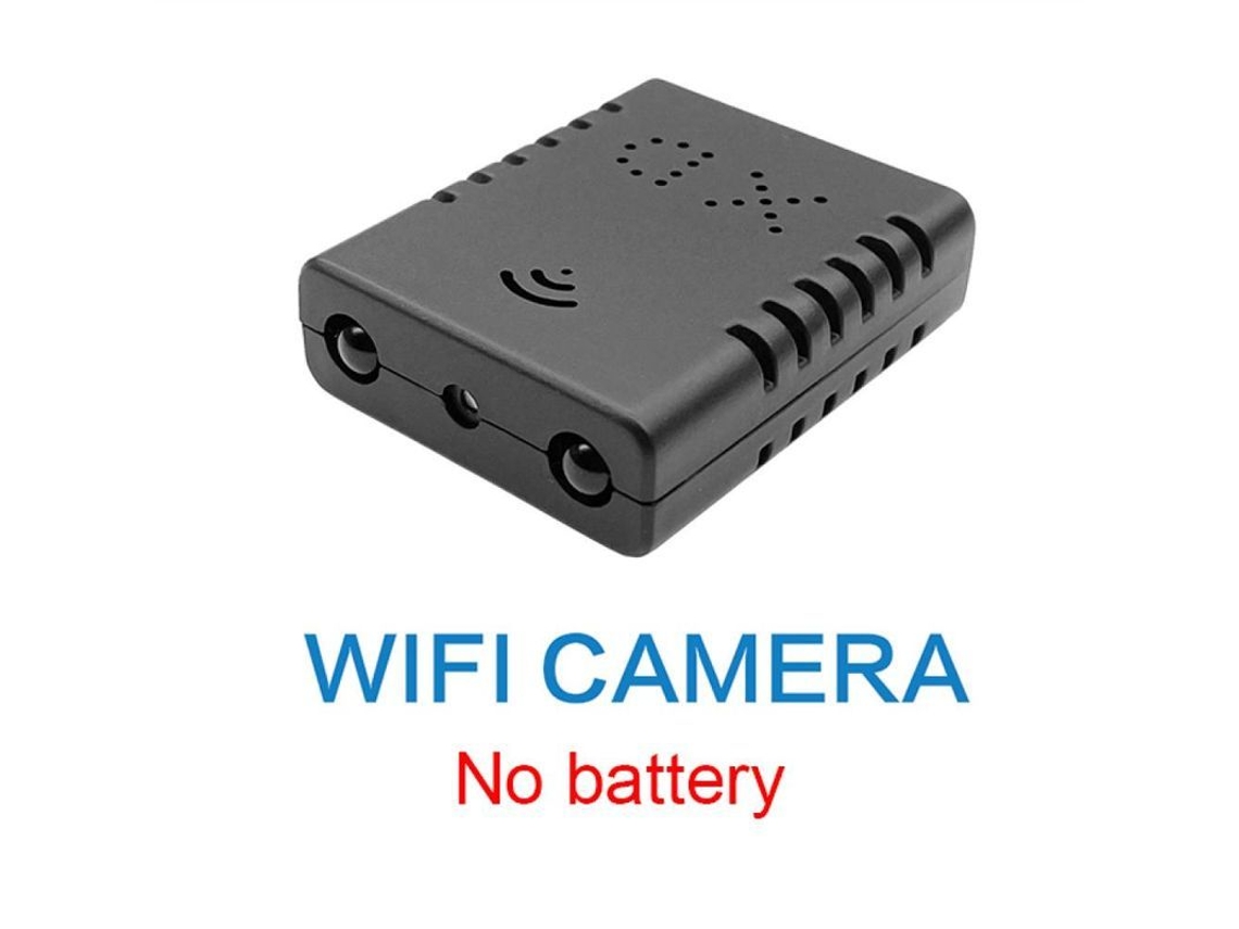 Mini Cámara Wifi Full Hd 4k/1080p Con Visión Nocturna, Infrarrojos, Detección De Movimiento Y Grabadora De Seguridad.