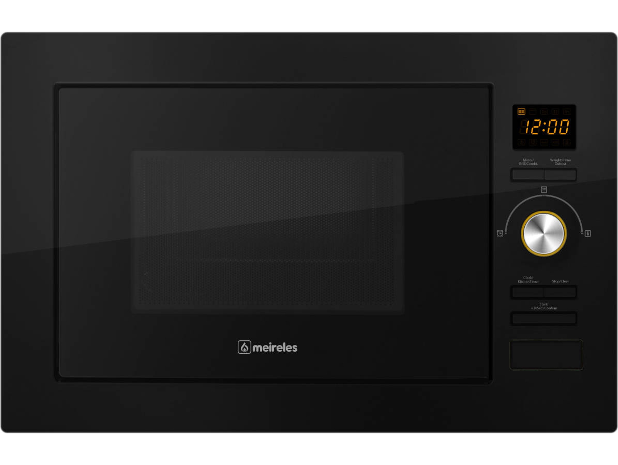 Microondas Integrable MEIRELES MMI 25 BL (25 L - Con Grill - Negro)