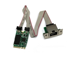 M.2 Gigabit Lan Adaptador 2.5g/1000/100mbps Rj45 Tarjeta De Red (m.2 A+e Nic 2.5g)