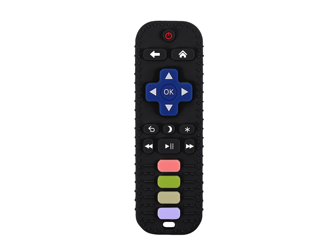 Mordedor Bebé Mando A Distancia Eifson 3-24 Meses Alivio Encías Silicone (negro)