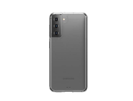 Funda para Samsung Galaxy S21/S21+ QDOS Piel Sintética Transparente