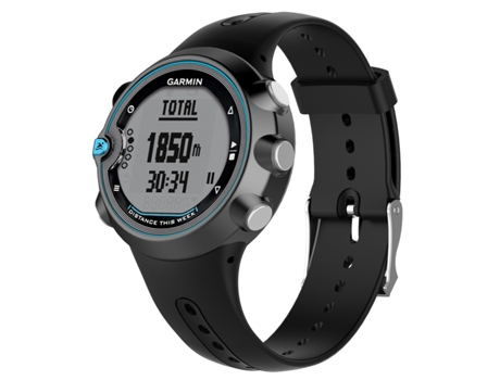 Correa de reloj inteligente para Garmin Swim Watch, correa de repuesto (negra)