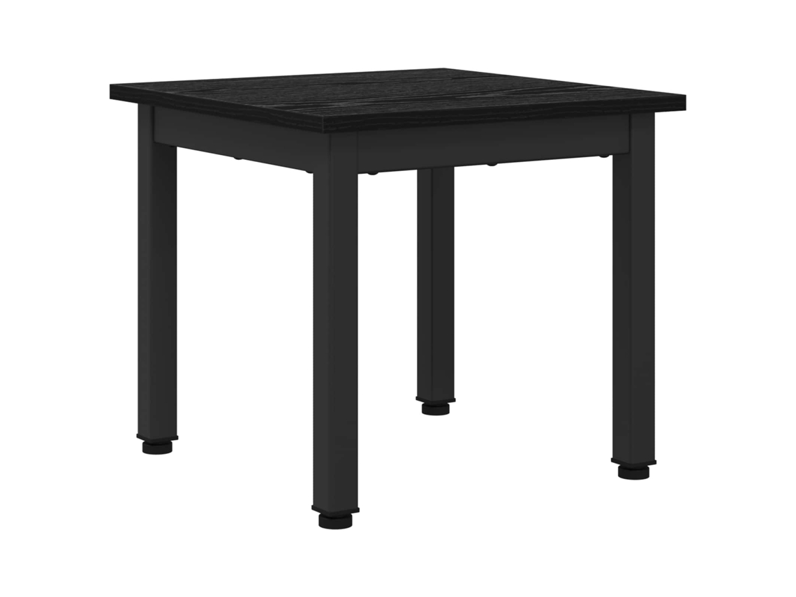 Maison Exclusive - Mesa De Café Roble Negro 40 X 40 X 36 Cm Madera De Ingeniería