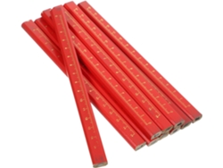 50 Lápices De Construcción Resistentes Con Escala, Lápices De Carpintero, Herramientas Mecánicas