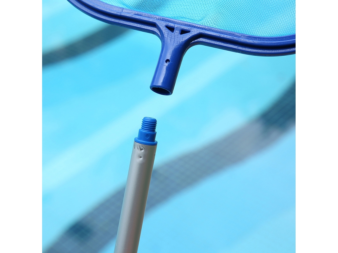 Kit de limpieza de piscinas (aspira agua y recoge residuos)