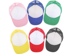 Juego De 6 Gorras De Béisbol De Poliéster Transpirable Sublimadas, Para Hombre, Ideales Para Actividades Al Aire Libre.