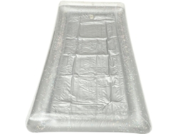 Suporte Transparente Para Piscina Inflável Com Compartimentos Para Gelo, Leve E
