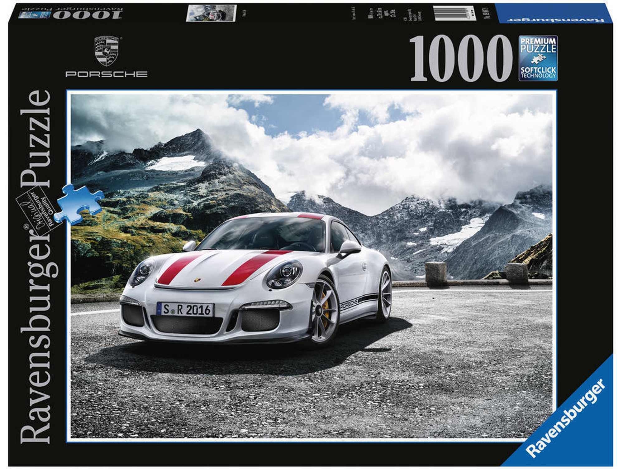 Puzzle RAVENSBURGUER Porsche 911R (1000 Piezas)