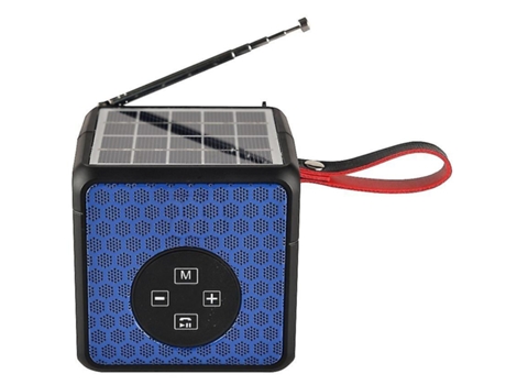 Altavoz Portable O Player Solar Mini Fm Radio Y Mimenor