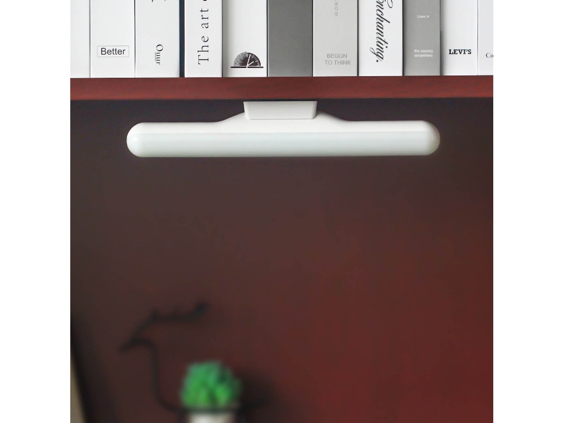 2026-lámpara De Mesa Led 3w Protectora De Ojos Luz Nocturna Magnética Regulable Carga Usb Para Dormitorio Armario Luz Blanca