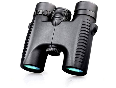 Prismáticos ENKERS Compacto portátil 10X24 Night Vision Mini Life Impermeable Bak4 Binocular Prisma Fmc Binocular para Bird Show -Black