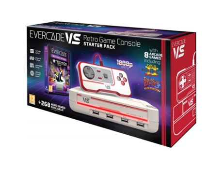 Consola Retro Evercade vs Starter Pack Blaze Tab Plus