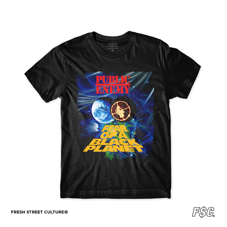 Camiseta Rockinstone Public Enemy / Fear Of A Black Planet(s)