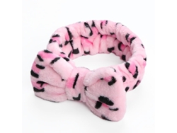 Banner Spa para Piel Polar Cabello Estampado Leopardo Rosa AVIZAR
