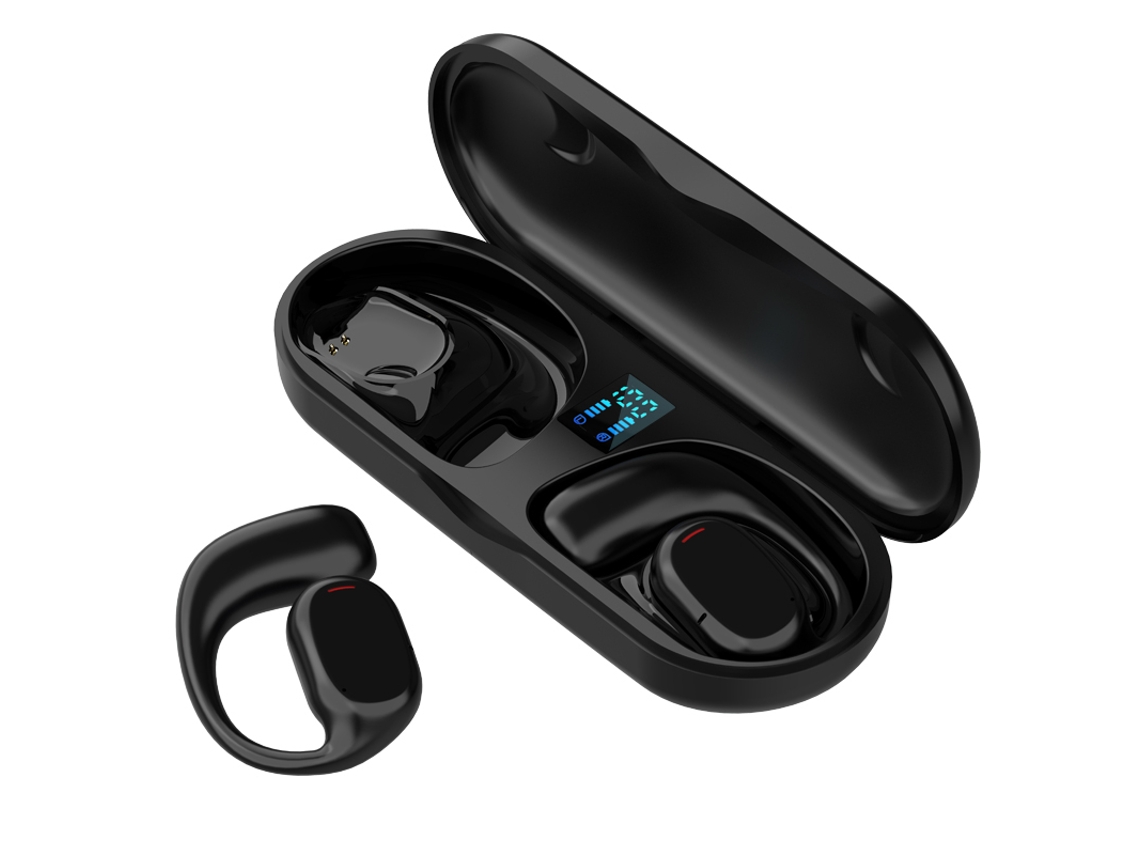 Auriculares Inalámbricos Bluetooth (negros) Con Controles Táctiles Y Sonido Envolvente Hifi.