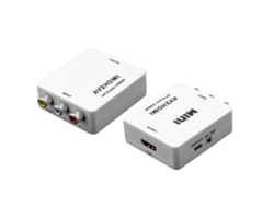 Convertidor de vídeo analógico AV RCA + conversión de audio a HDMI*