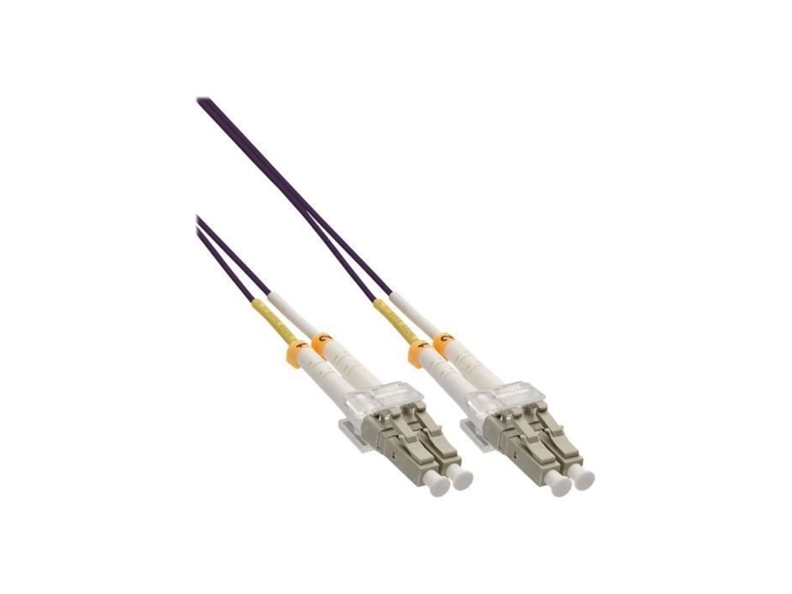 Patch Cord Lc Multimodo M a Lc Multimodo M 40M Fibra Óptica 50 125 Micras Om4 Libre De Halógenos… INLINE