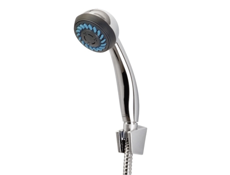 Ducha INVENA Conjunto de De Grifo Mezclador Cromado, Cabezal de De 3 Funciones, Manguera de 150 cm, Soporte de Pared