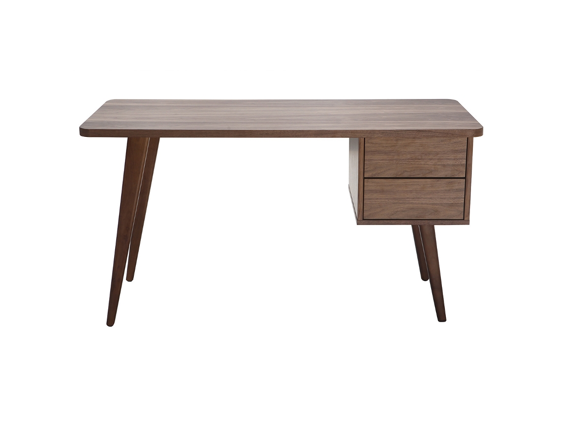 Escritorio Nogal L140 Cm Fifties MILIBOO