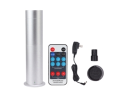 Máquina de aromaterapia inteligente de 120 ml con control remoto, forma cilíndrica
