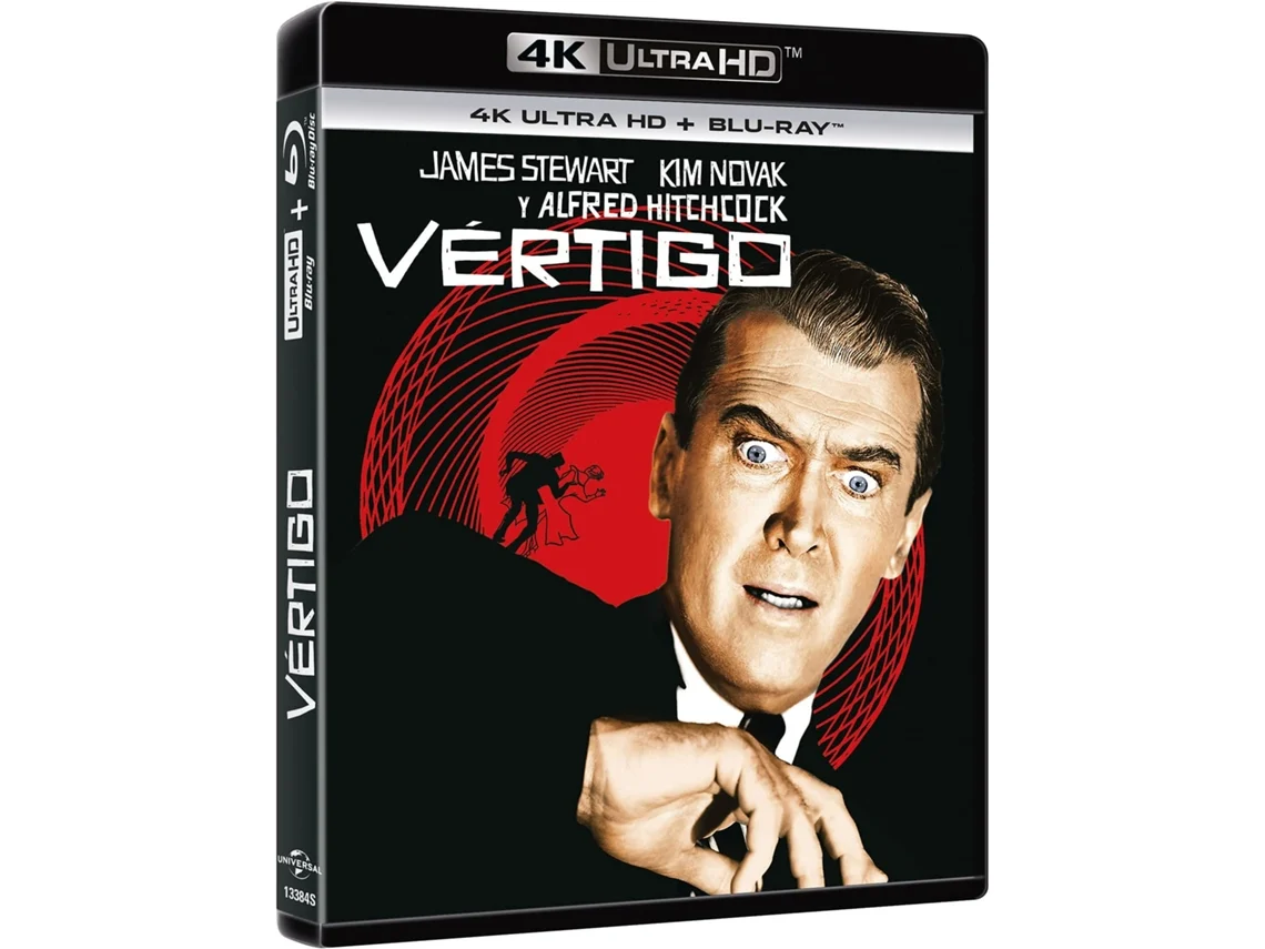 Blu Ray Vértigo 1958 4K Ultra Hd