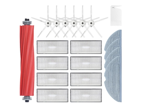 Esfregão escova principal escova lateral filtros hepa para xiaomi roborock t7s