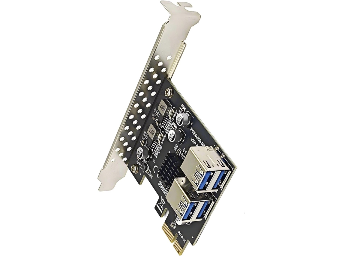 Tarjeta De Expansión Pcie Usb 3.2 Gen1 De 5 Gbps Usb3.0 Adaptador .2 .0 Para Computadora De Escritorio