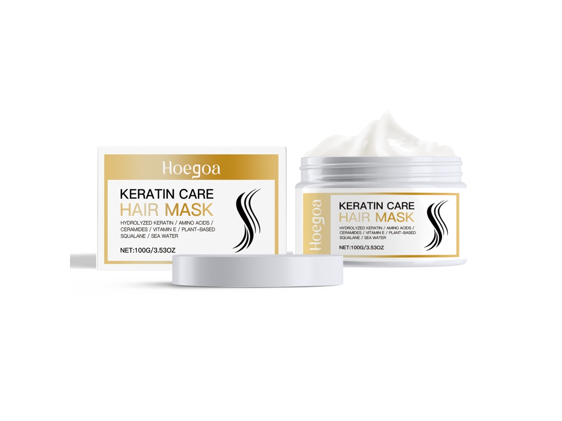 Mascarilla capilar de queratina para el tratamiento del cabello