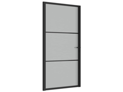 Puerta Interior VIDAXL Negro Cristal (102,5x201,5cm)