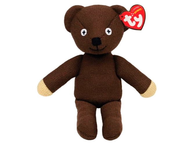 Peluche TY Beanie Boos Teddy Mr Bean 25 cm