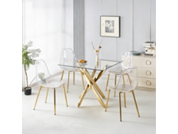 Juego De Comedor Con Mesa Para 1+4 Personas Y 4 Sillas.