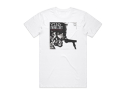 Young Rebel Set Curse Our Love Album Cover Camiseta White Rockinstone Size-m