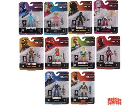 Figura FORTNITE Fortnite 1 Figure Pack (Micro Legendary Series) (Edad Mínima: 8 Años)