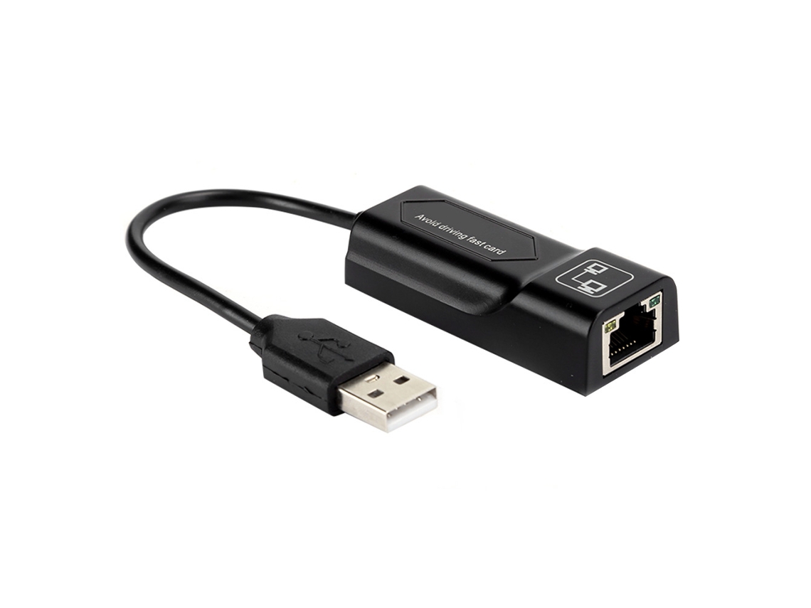 Adaptador Ethernet (conexión Cableada Usb2.0 A Rj45 10/100mbps)