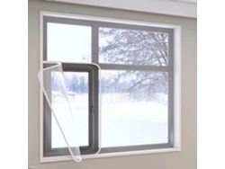 Lámina Aislante Transparente Para Ventanas, Kit De Aislamiento Térmico Interior Invierno, Lámina Burlete, F...