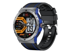Reloj inteligente con llamadas Bluetooth, pantalla AMOLED de 1,43 pulgadas y múltiples modos deportivos, azul Bestvite