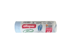 ALFAPAC Bolsas de basura 15u de 10L 45x47cm autocierre