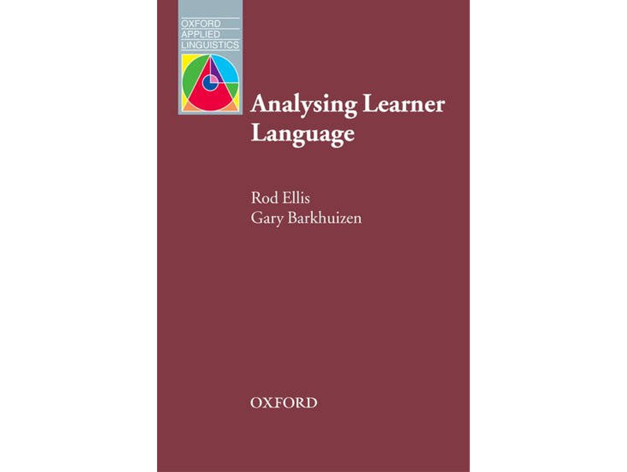Libro Analysing Learner Language de Rod Ellis, Gary Barkhuizen