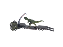 Camión Remolque De Transporte De Dinosaurios De Alta Simulación Para Niños - Tiranosaurio