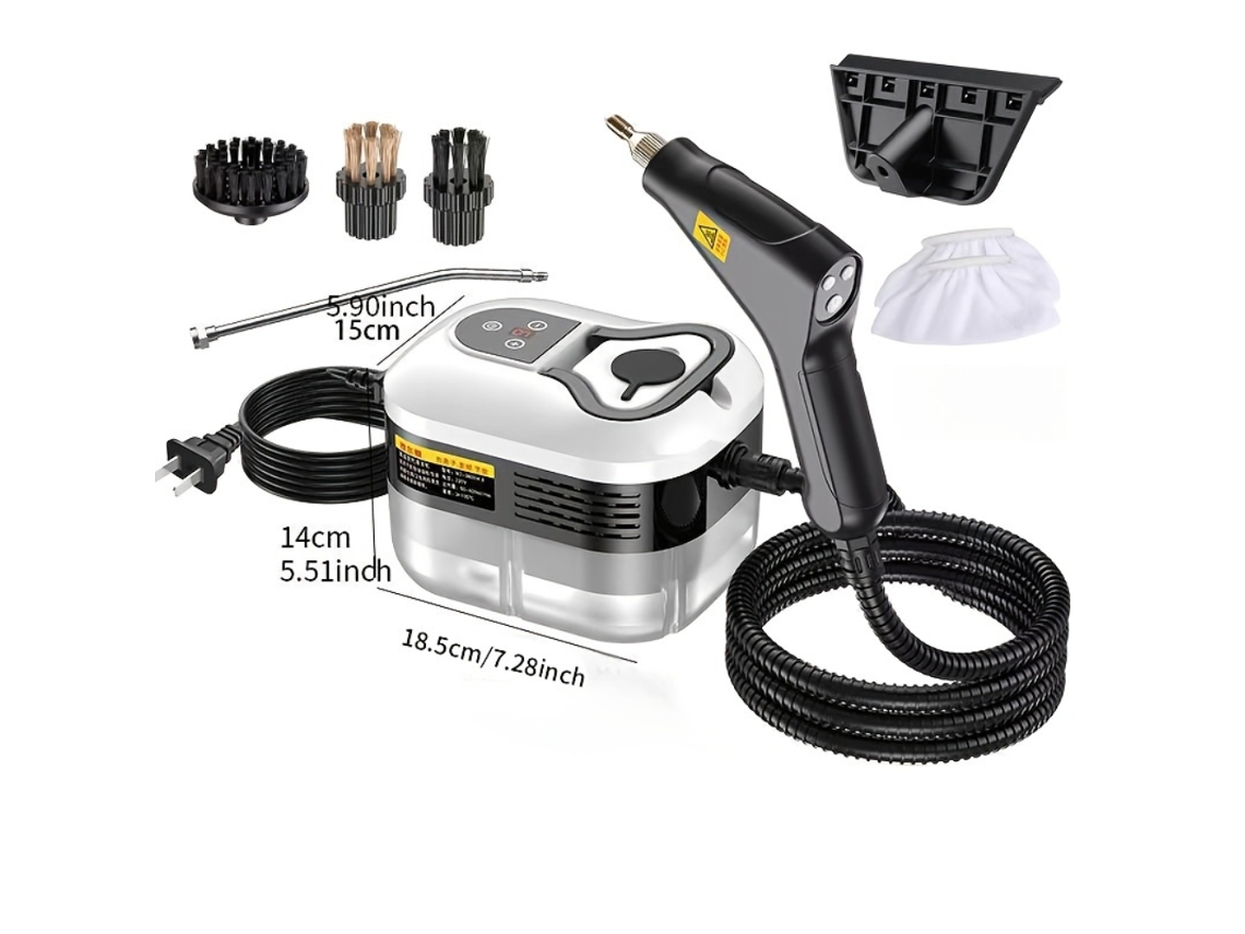 Limpiador a vapor de alta temperatura y alta presión adecuado para la limpieza de cocinas y automóviles White Cuich