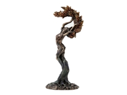 ORIGEN Home Decor ΜRbol De La Vida Ninfa Bronce Figura Diosa Gris 25x12x10cm BY SIGRIS