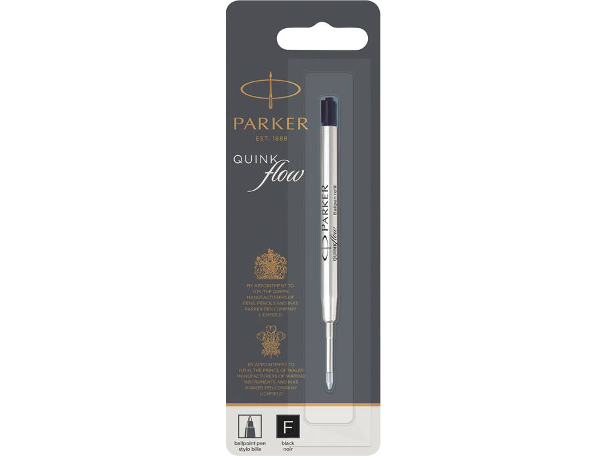Recambio para Bolígrafos PARKER 1950367 Negro
