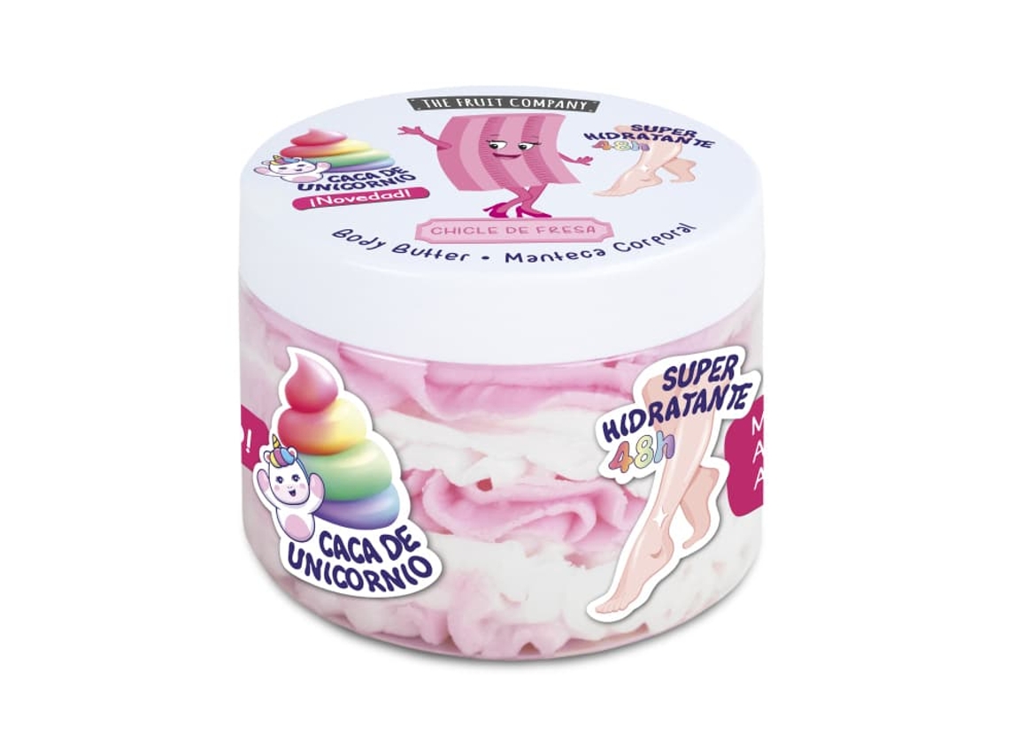 Manteca Corporal Chicle De Fresa 250 Ml