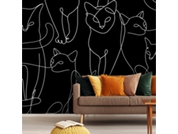 Papel de Pared ARTGEIST Cat Habits - First Variant (150x105)
