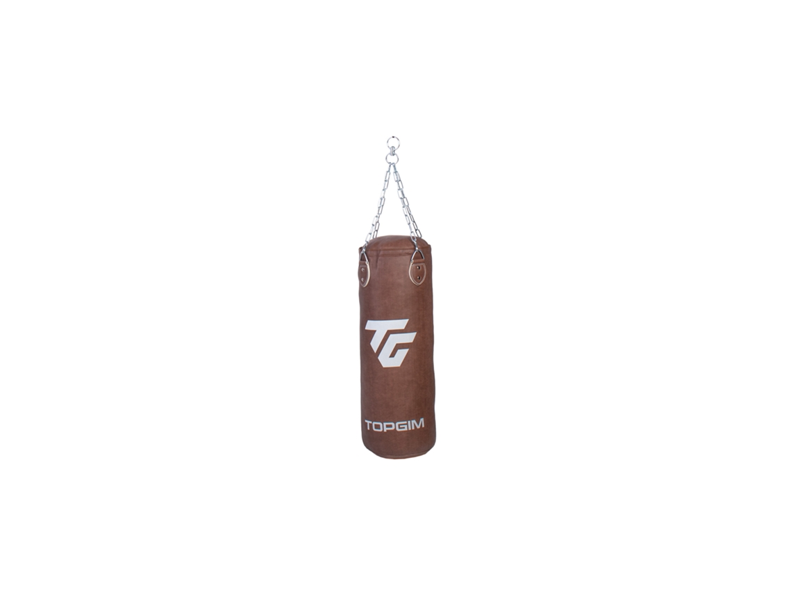 Saco de boxeo premium Topgim (16 kg, 80 x 35 cm)